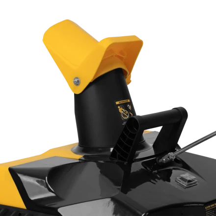 Электрическая снегоуборочная машина Denzel ESB-460-M 97628, 1.8 кВт, металлический шнек, LED фара купить в Перми