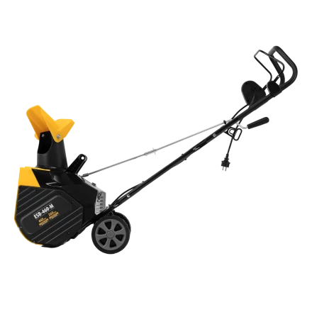 Электрическая снегоуборочная машина Denzel ESB-460-M 97628, 1.8 кВт, металлический шнек, LED фара купить в Перми