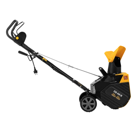 Электрическая снегоуборочная машина Denzel ESB-460-M 97628, 1.8 кВт, металлический шнек, LED фара купить в Перми