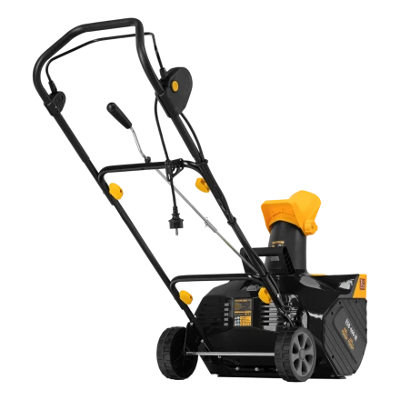 Электрическая снегоуборочная машина Denzel ESB-460-M 97628, 1.8 кВт, металлический шнек, LED фара купить в Перми