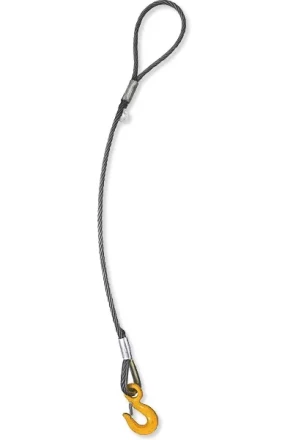 Строп канатный одноветвевой 1СК 6.3 т L=2 м заплет на станке купить в Перми