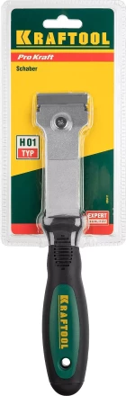Скребок профессиональный с двухкомпонентной рукояткой, KRAFTOOL 085411, тип лезвия H01, 40мм 85411 купить в Перми
