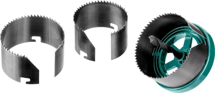 Пила сегментная наборная KRAFTOOL по дереву, 3 полотна: 60-67-74x32 мм 29582-H3-32 купить в Перми