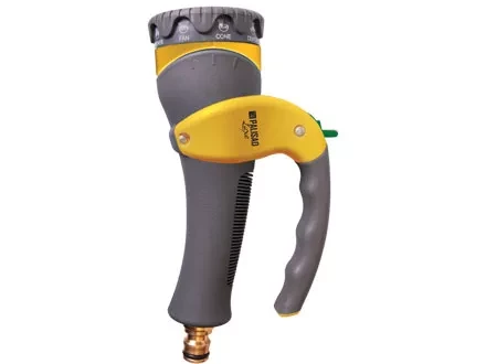 Пистолет-распылитель 9-режимов полива, плавающая головка PALISAD LUXE 65168 купить в Перми