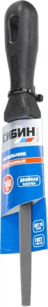 Напильник СИБИН трехгранный с пластиковой рукояткой, 150мм 16703-15 купить в Перми