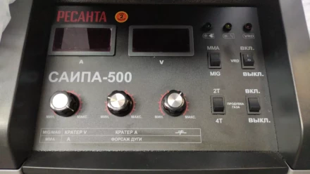 Полуавтоматический сварочный аппарат инверторный Ресанта САИПА-500 купить в Перми