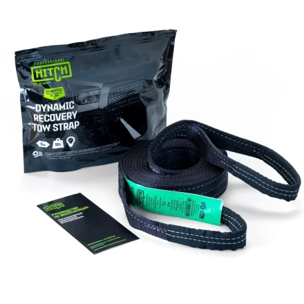 Трос буксировочный динамический HITCH PROF Лента масса авто 6 т разрывная 18 т 8м петля-петля (SZ071513) купить в Перми