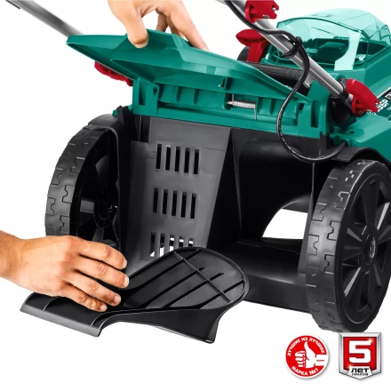 ЗУБР С1-18, 36 В, 37 см, без АКБ, бесщеточная газонокосилка (ГКЛ-3736) купить в Перми