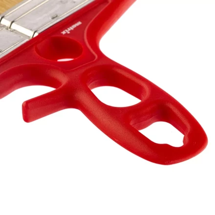 Кисть флейцевая для лаков, 200 x 12, натуральная щетина, пластиковая ручка Color line Matrix 83369 купить в Перми