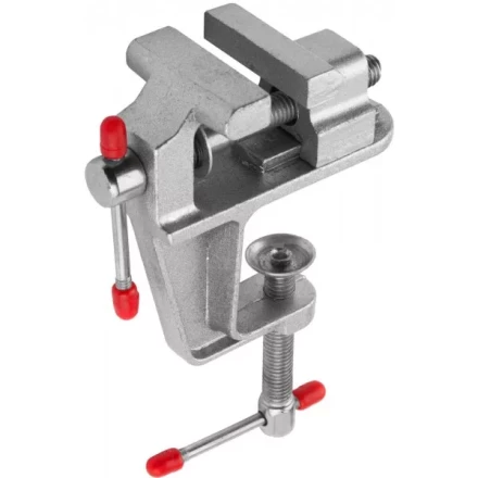 Мини тиски DEXX настольные с винтовым зажимом, 40мм 32471-40 купить в Перми