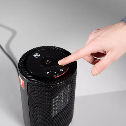 Тепловентилятор электрический керамический Denzel DTFC-1200, 3 режима, вентилятор, нагрев 600/1200 Вт 96418 купить в Перми