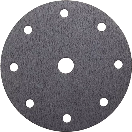 Круг шлифовальный URAGAN &quot;Универсальный водостойкий с покрытием стеарата цинка&quot; на липучке, 9 отв., P100, 150мм, 5шт 907-44114-100-05 купить в Перми