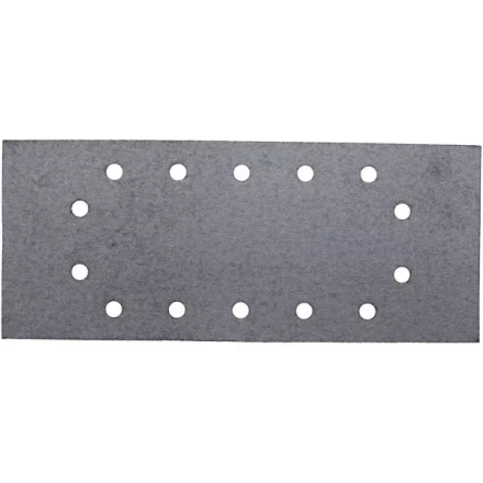 Лист шлиф. универсал. URAGAN с покрытием стеарата цинка, 14 отверстий по кругу, для ПШМ, P100, 115х280мм, 50шт 907-23104-100-50 купить в Перми