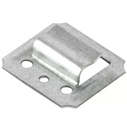 Кляймер №3,5 оцинкованный с гвоздями 100штук  Россия Сибртех 465735 купить в Перми