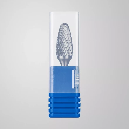 Зубр Твердосплавная борфреза F - парабола с закругленным углом, 14 х 25 мм, радиус 3.5 мм (28805-14-25) купить в Перми