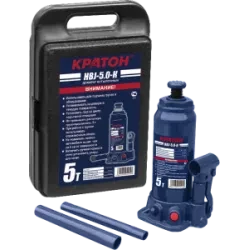Домкрат бутылочный в кейсе Кратон HBJ-5.0-K 2 30 01 004
