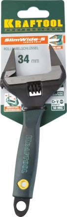 Ключ разводной SlimWide-S, 150 / 34 мм, KRAFTOOL 27263-15 купить в Перми
