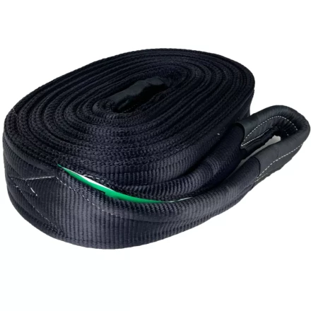 Трос буксировочный динамический HITCH PROF Лента масса авто 13т разрывная 39т 8м петля-петля (SZ071514) купить в Перми