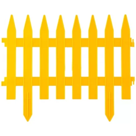 Забор декоративный GRINDA &quot;КЛАССИКА&quot;, 28x300см, желтый 422201-Y купить в Перми