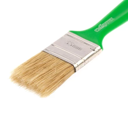 Кисть флейцевая &quot;Эксперт&quot;, 35 x 8, натуральная щетина, пластиковая ручка Сибртех 83307 купить в Перми