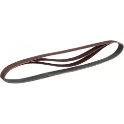 Лента ЗУБР "МАСТЕР" шлифовальная универсальная бесконечная для ЗШС-330, основа-х/б ткань, 25х762мм, Р80, 3шт 35547-080