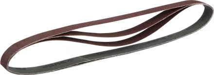 Лента ЗУБР &quot;МАСТЕР&quot; шлифовальная универсальная бесконечная для ЗШС-330, основа-х/б ткань, 25х762мм, Р80, 3шт 35547-080 купить в Перми