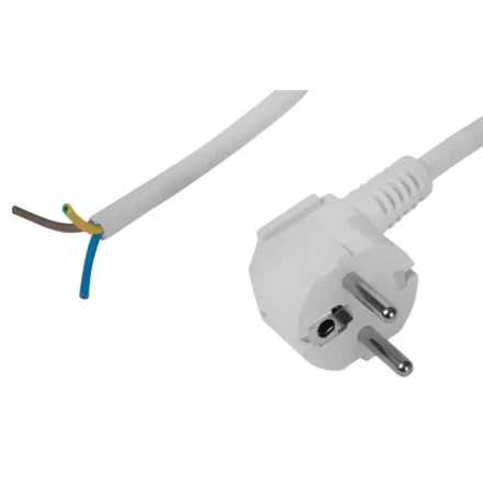 Шнур СВЕТОЗАР с вилкой соединительный для электроприборов, 3 м, 3600 Вт, 3*0.75кв.мм SV-55143-3 купить в Перми