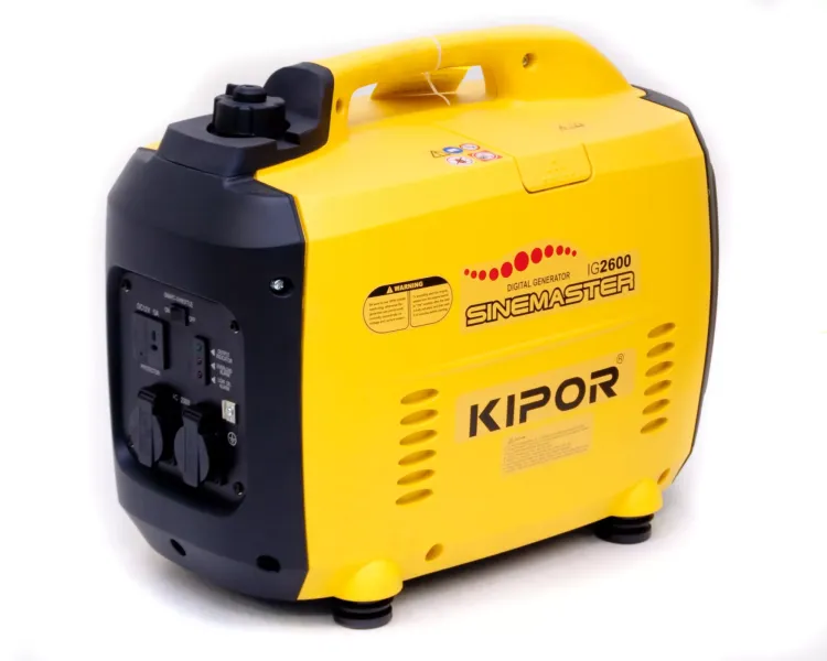 Цифровой бензиновый генератор инверторный KIPOR IG2600 купить в Перми