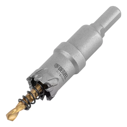 Коронка по металлу твердосплавная, 21 мм Denzel 724003 купить в Перми