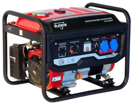 Бензогенератор Elitech СГБ 3000Р ПРО купить в Перми