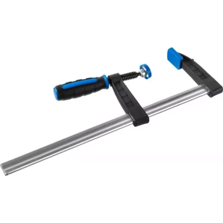 Струбцина ЗУБР &quot;ПРОФЕССИОНАЛ&quot;, тип &quot;F&quot;, двухкомпонентная ручка, стальная закаленная рейка, 80х300мм 32155-080-300 купить в Перми