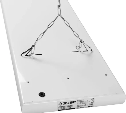 Обогреватель ЗУБР "МАСТЕР" инфракрасный, рифлёная панель, потолочный, закрытого типа, ТЭН, 2,0кВт, 3,0 м, 220В ИКО-К3-2000 купить в Перми