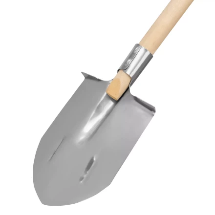 Лопата штыковая Palisad, нерж. сталь, 200х265х1385 мм, ребра жесткости, деревянный черенок, Россия, 6146757 купить в Перми