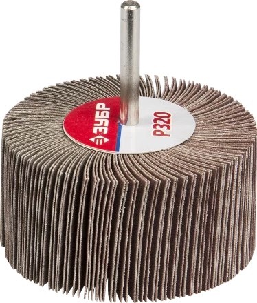 Круги лепестковые ЗУБР d 80 x 40 мм P60 на шпильке d 6 мм круг шлифовальный лепестковый Профессионал 36604-060 купить в Перми