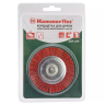 Кордщетка HAMMER плоская 75мм для дрели нейлон (207-213) купить в Перми