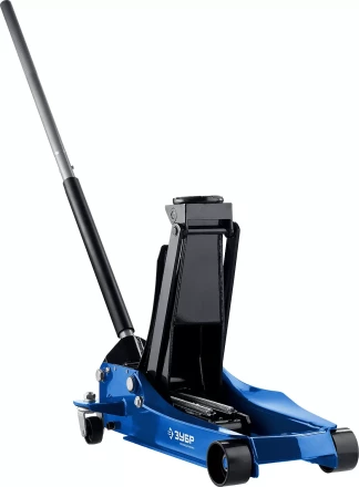 Домкрат гидравлический подкатной X90, 3,5т, 100-533мм, ЗУБР Профессионал 43054-3.5 43054-3.5 купить в Перми