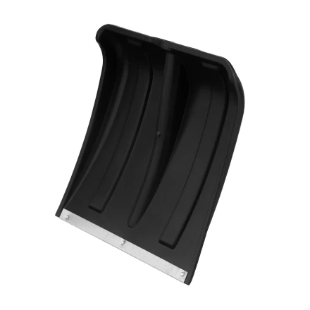 Лопата для уборки снега пластиковая, оцинкованная планка, 350х350 мм, без черенка, Россия// Сибртех 614652 купить в Перми