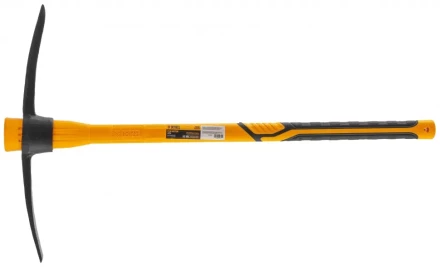 Кирка 2000 г, узкая, фиберглассовая обрезиненная рукоятка 900 мм// Denzel 21835 купить в Перми