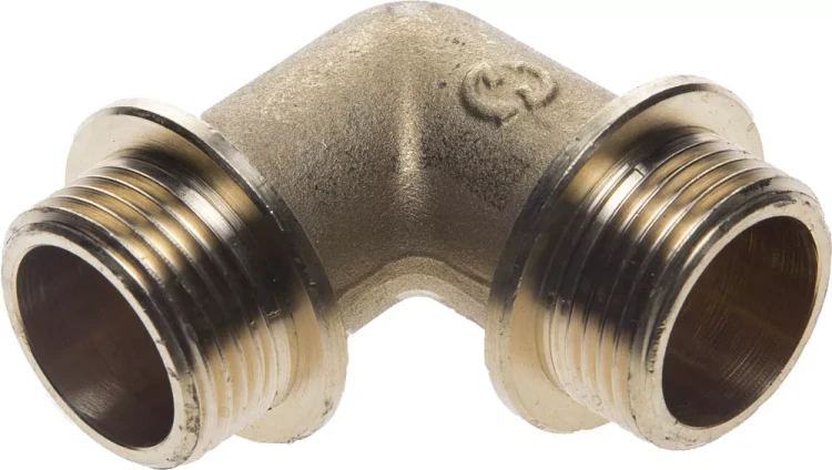 Уголок GENERAL FITTINGS с упором, латунь, г/ш, 3/4" 51074-G/S-3/4 купить в Перми