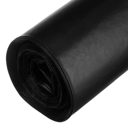 Пакеты для мусора Palisad 200 л x 10 шт., ПВД особопрочные черные, длинный ролик, Home 927295 купить в Перми