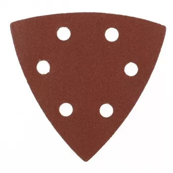Треугольник абразивный на ворсовой подложке под липучку перф. P 180 93 мм 5 шт. MATRIX 73864 купить в Перми