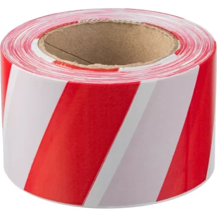 Сигнальная лента ЗУБР &quot;МАСТЕР&quot;, цвет красно-белый, 75мм х 200м 12240-75-200 купить в Перми