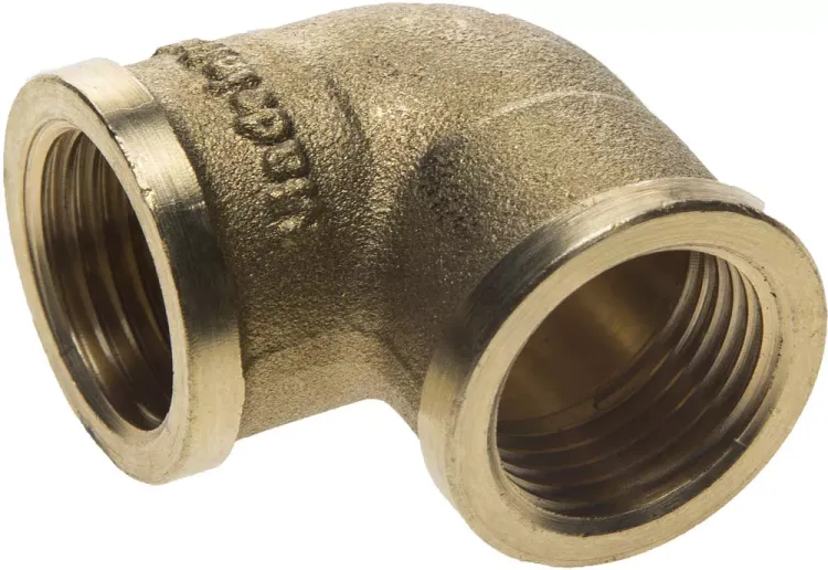 Уголок GENERAL FITTINGS латунь, г/г, 1/2" 51073-G/G-1/2 купить в Перми