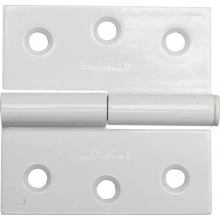 Петля дверная STAYER &quot;MASTER&quot; разъемная, цвет белый, левая, 75мм 37613-75-2L купить в Перми