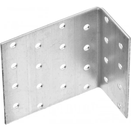 Крепежный угол ЗУБР &quot;МАСТЕР&quot; анкерный, 80х80х40мм, 1шт 310226-080-080 купить в Перми