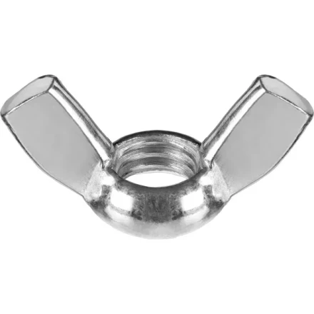 Гайка ЗУБР барашковая, DIN 315, оцинкованная,  M12, ТФ0,  1500 шт. 4-303730-12 купить в Перми