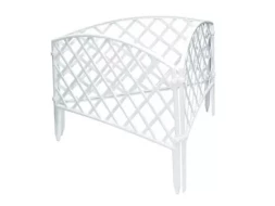 Забор декоративный "Плетенка" 24 х 320 см белый Россия 65021