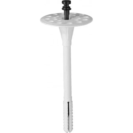 Дюбель ЗУБР для изоляционных материалов полипропиленовый, нейлоновый стержень, 10 x 160 мм, 250 шт 4-301505-10-160 купить в Перми