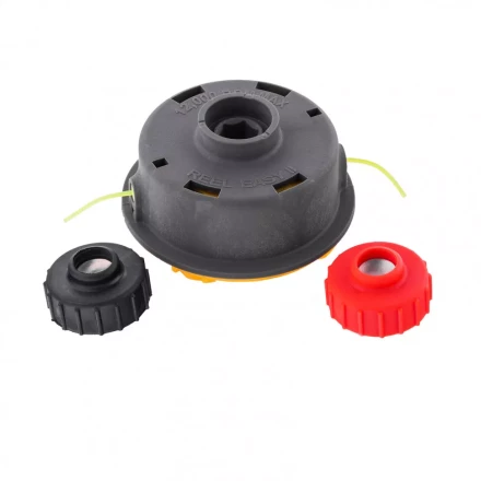 Катушка триммерная полуавтомат быстрая заправка шестигранник HEX х 15/6, болт 5/16 левый, М8 левый Denzel 96364 купить в Перми