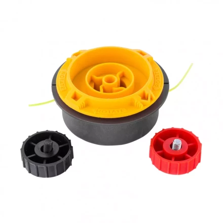 Катушка триммерная полуавтомат быстрая заправка шестигранник HEX х 15/6, болт 5/16 левый, М8 левый Denzel 96364 купить в Перми